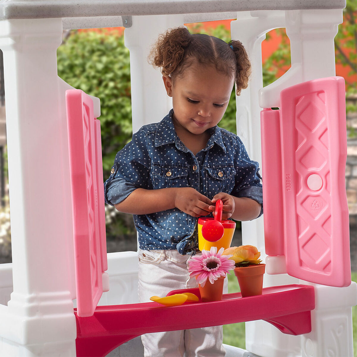 Casă pentru Copii de Joacă Step 2 Courtyard Cottage 118 x 100 x 83 cm - Jucarii si jocuri, În aer liber și sport