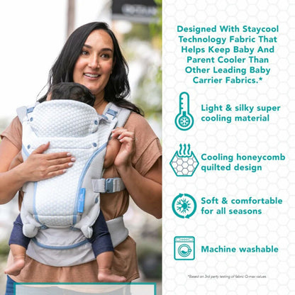 Rucsac port bebe Infantino Alb + 0 Luni 14,5 kg - Sport și în aer liber, Camping și drumeții