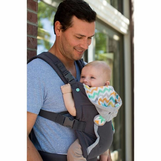 Rucsac port bebe Infantino Cuddle Up Bear Gri + 0 Ani + 0 Luni - Sport și în aer liber, Camping și drumeții