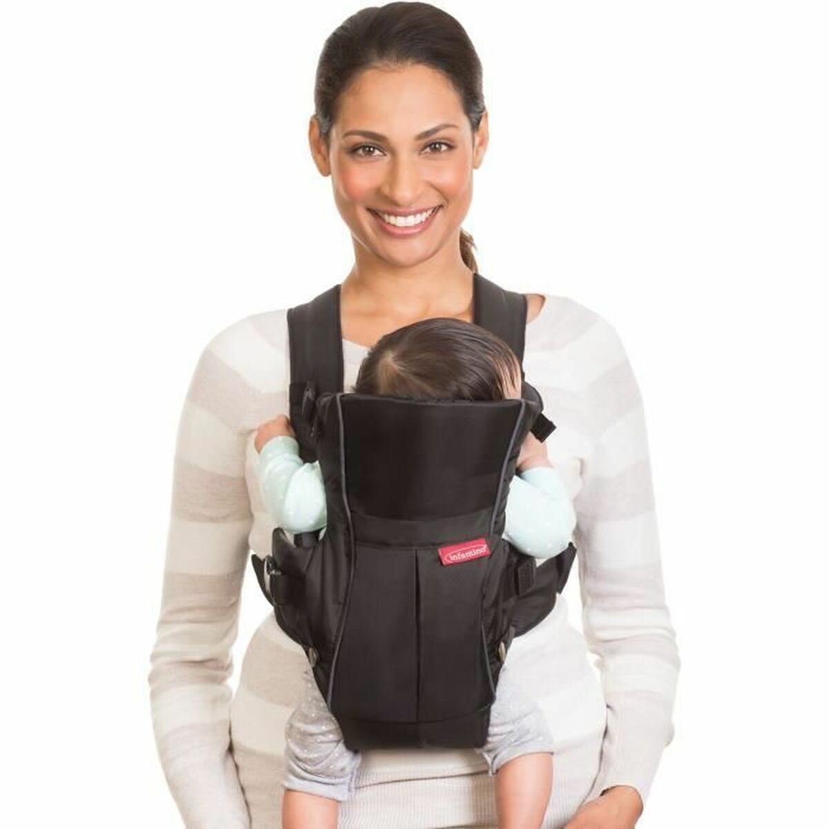 Rucsac port bebe Infantino Classic Carrier Negru + 0 Luni - Sport și în aer liber, Camping și drumeții
