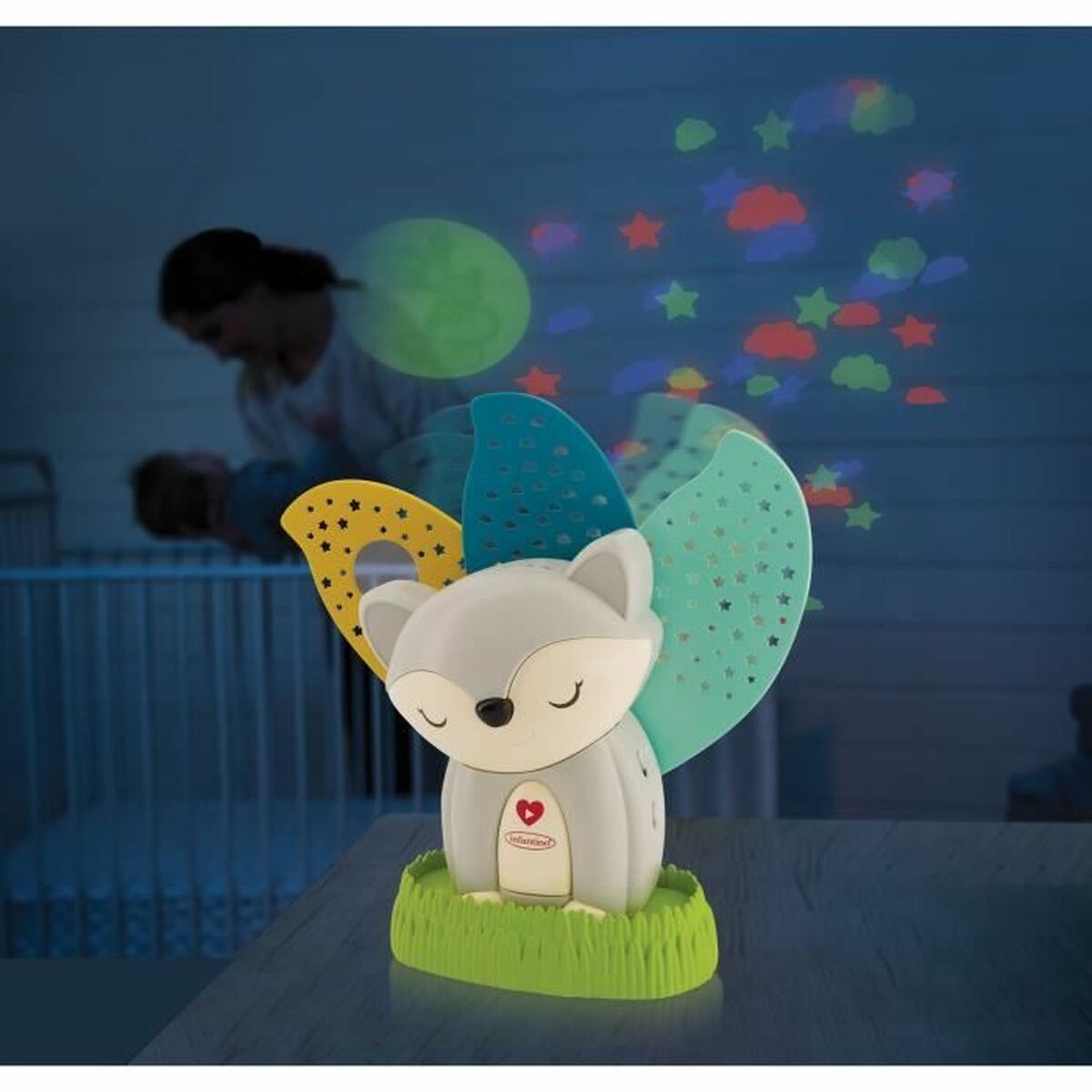 Lumină de veghe Infantino Renard 2 en 1 - Bebelus, Dormitor
