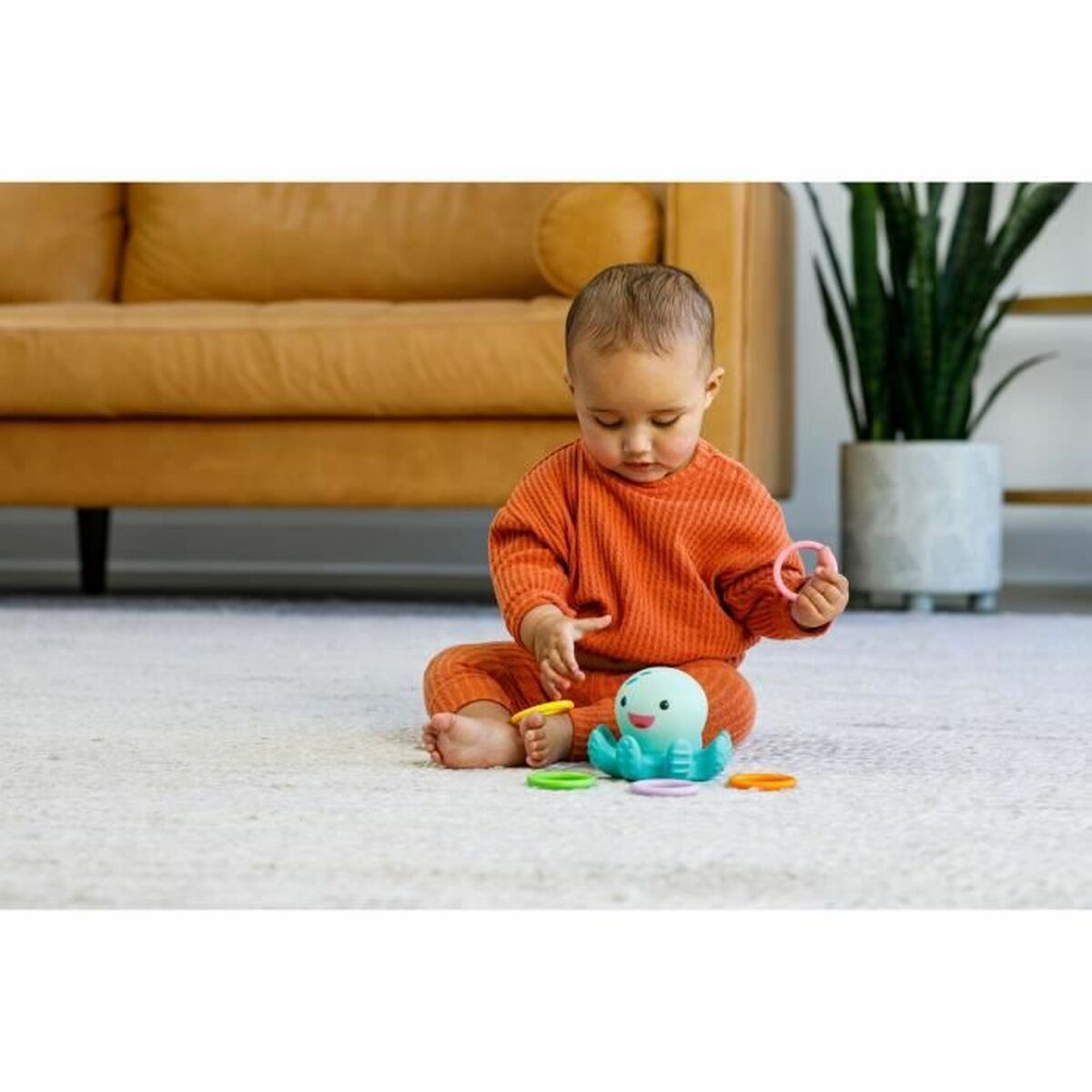 Păpușă Bebe Infantino Octopus - Jucarii si jocuri, Păpuși și accesorii