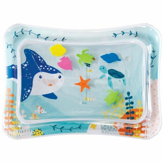 Covoraș pentru jocuri gonflabil cu apă pentru bebeluși Infantino Multicolor Ocean - Bebelus, Activitate și divertisment