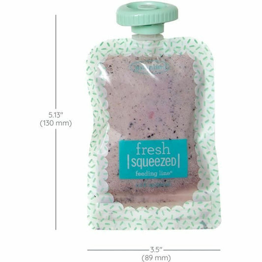 Recipient pentru conservarea alimentelor Infantino Transparent Plastic 100 ml (25 Unități) - Bebelus, Alăptarea și hrănirea