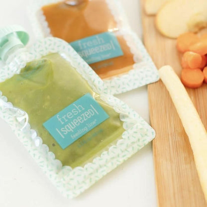 Recipient pentru conservarea alimentelor Infantino Transparent Plastic 100 ml (25 Unități) - Bebelus, Alăptarea și hrănirea