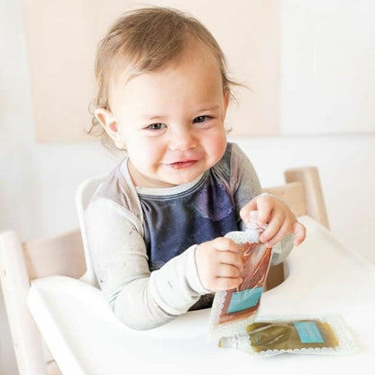 Recipient pentru conservarea alimentelor Infantino Transparent Plastic 100 ml (25 Unități) - Bebelus, Alăptarea și hrănirea