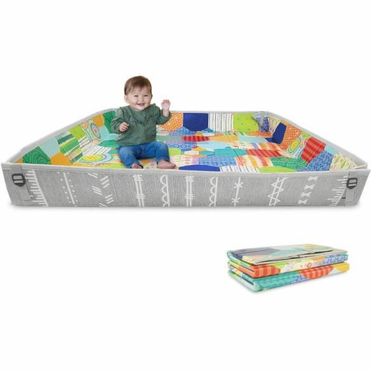Loc de joacă Infantino 150 x 150 cm Multicolor Pliabil - Bebelus, Dormitor