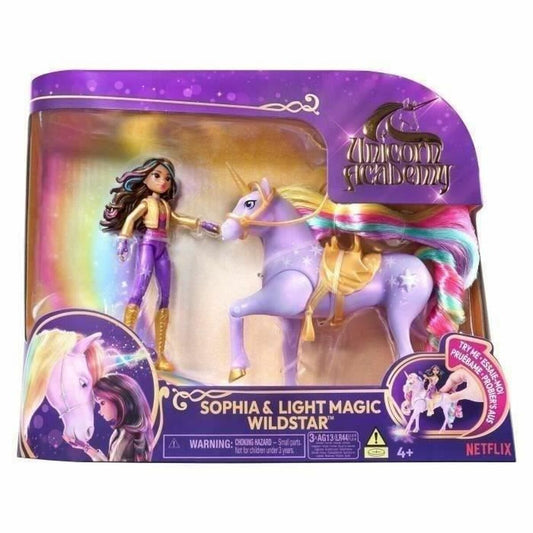 Păpușă Spin Master SOPHIA Y WILDSTAR MAGIC LIGHT Academia Unicornio (4 Unități) - Jucarii si jocuri, Păpuși și accesorii