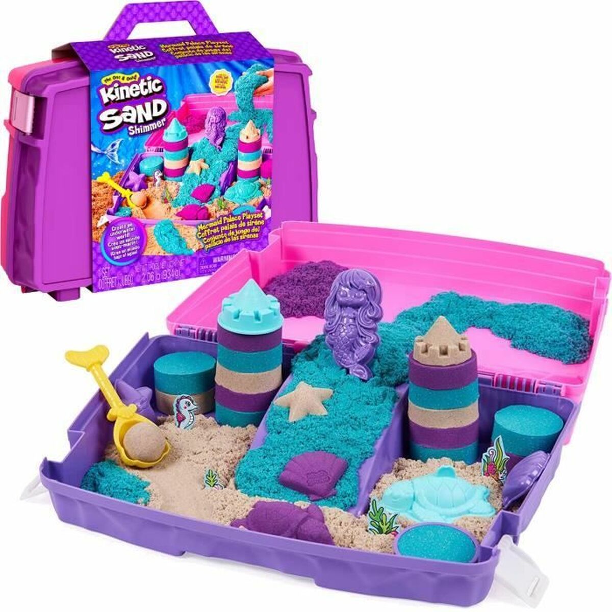 Set de Lucru Manual Spin Master Kinetic Sand - Jucarii si jocuri, Activități creative