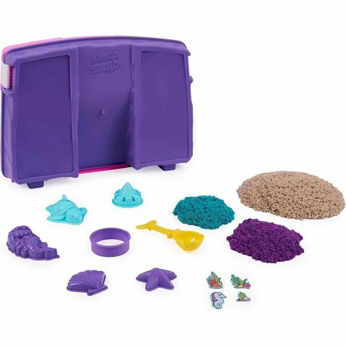 Set de Lucru Manual Spin Master Kinetic Sand - Jucarii si jocuri, Activități creative