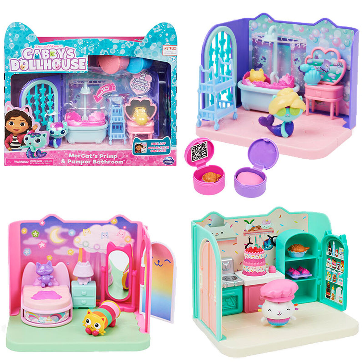 Casă de păpuși Gabby's Dollhouse 6060478 - Jucarii si jocuri, Păpuși și accesorii