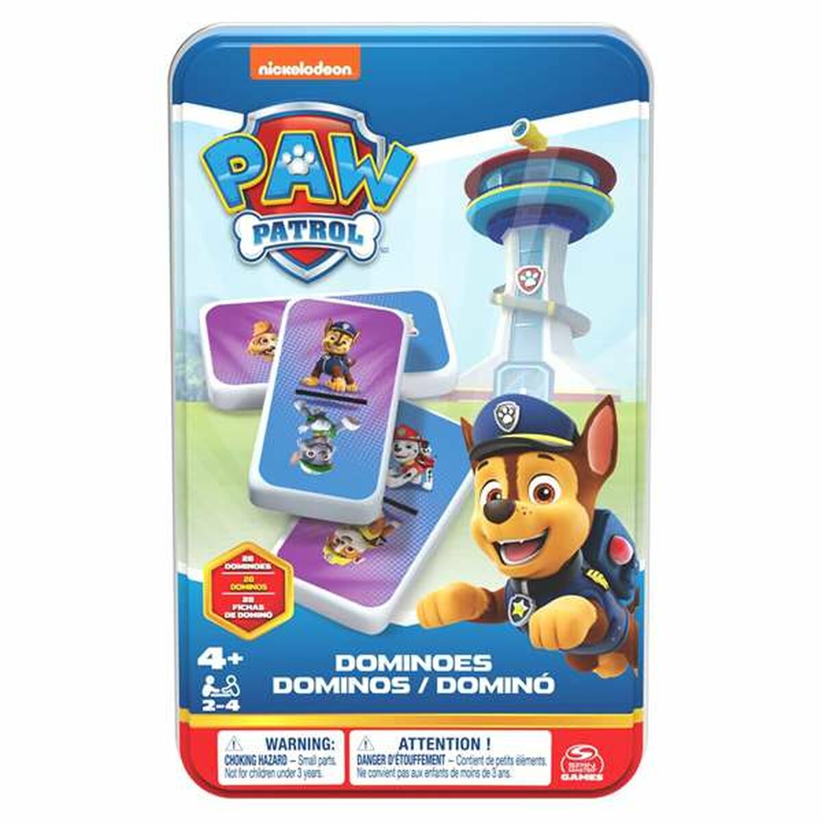 Domino The Paw Patrol 28 pcs - Jucarii si jocuri, Jocuri și accesorii