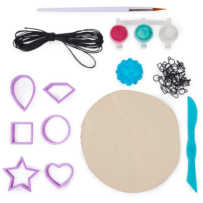 Kit de Creare Brățări și Coliere Spin Master Clay your way Plastic - Jucarii si jocuri, Activități creative