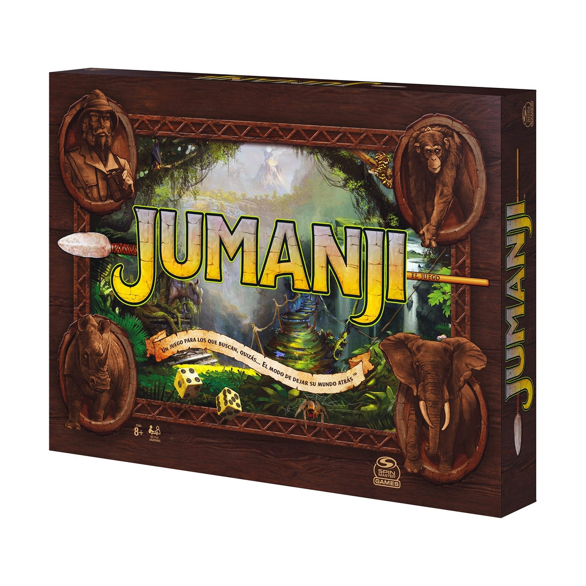 Joc de Masă Spin Master Jumanji (ES) - Jucarii si jocuri, Jocuri și accesorii