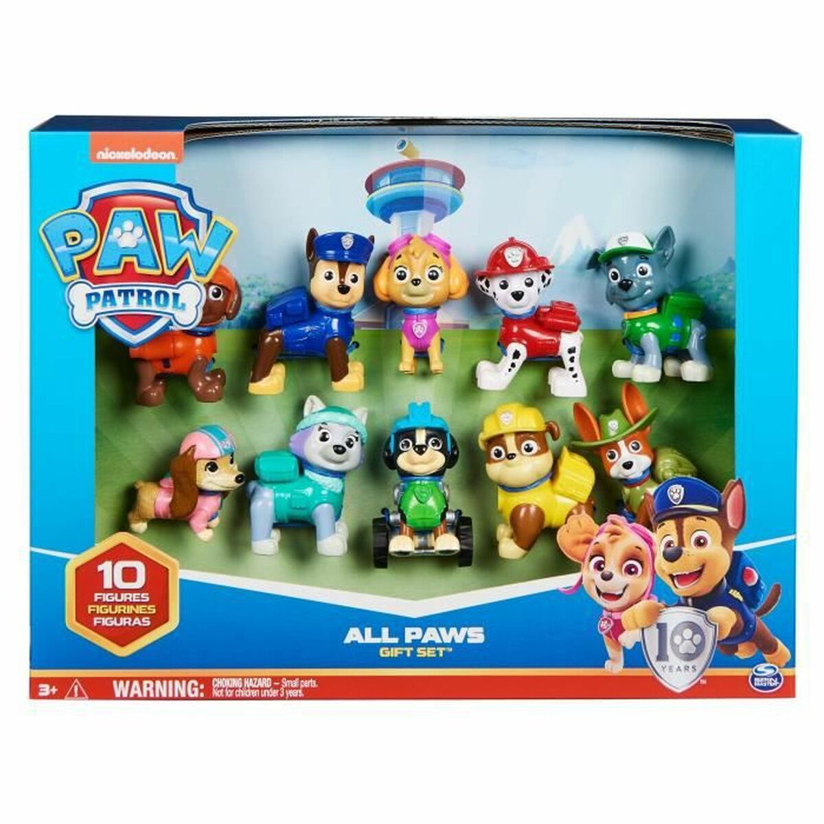 Playset The Paw Patrol 6065255 10 Piese - Jucarii si jocuri, Păpuși și figurine
