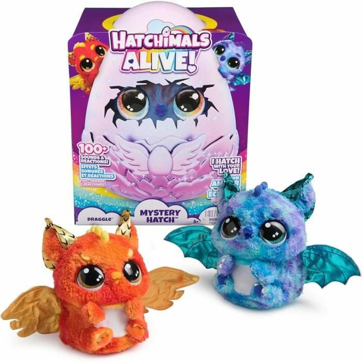 Playset Spin Master Draggle Hatchimals Alive Secret Hatch - Jucarii si jocuri, Păpuși și figurine