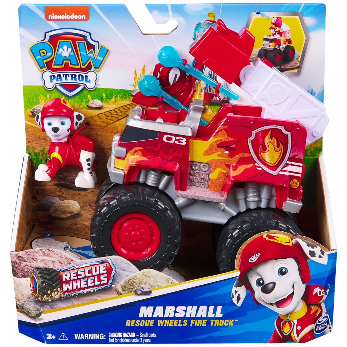 Premergător The Paw Patrol Roșu - Jucarii si jocuri, Vehicule