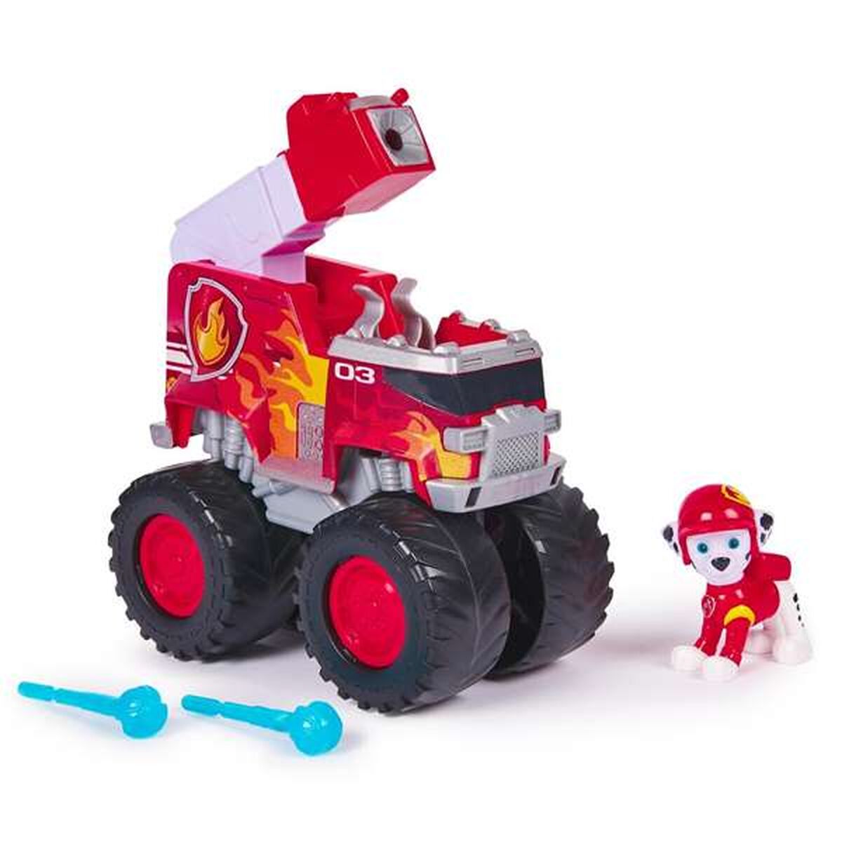Camion de Pompieri PAW Patrol Marshall, Roți de Salvare (Rescue Wheels), Vehicul cu Echipament, 3+ Ani - Jucarii si jocuri, Activități creative