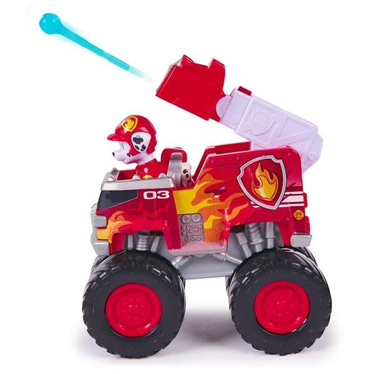 Camion de Pompieri PAW Patrol Marshall, Roți de Salvare (Rescue Wheels), Vehicul cu Echipament, 3+ Ani - Jucarii si jocuri, Activități creative