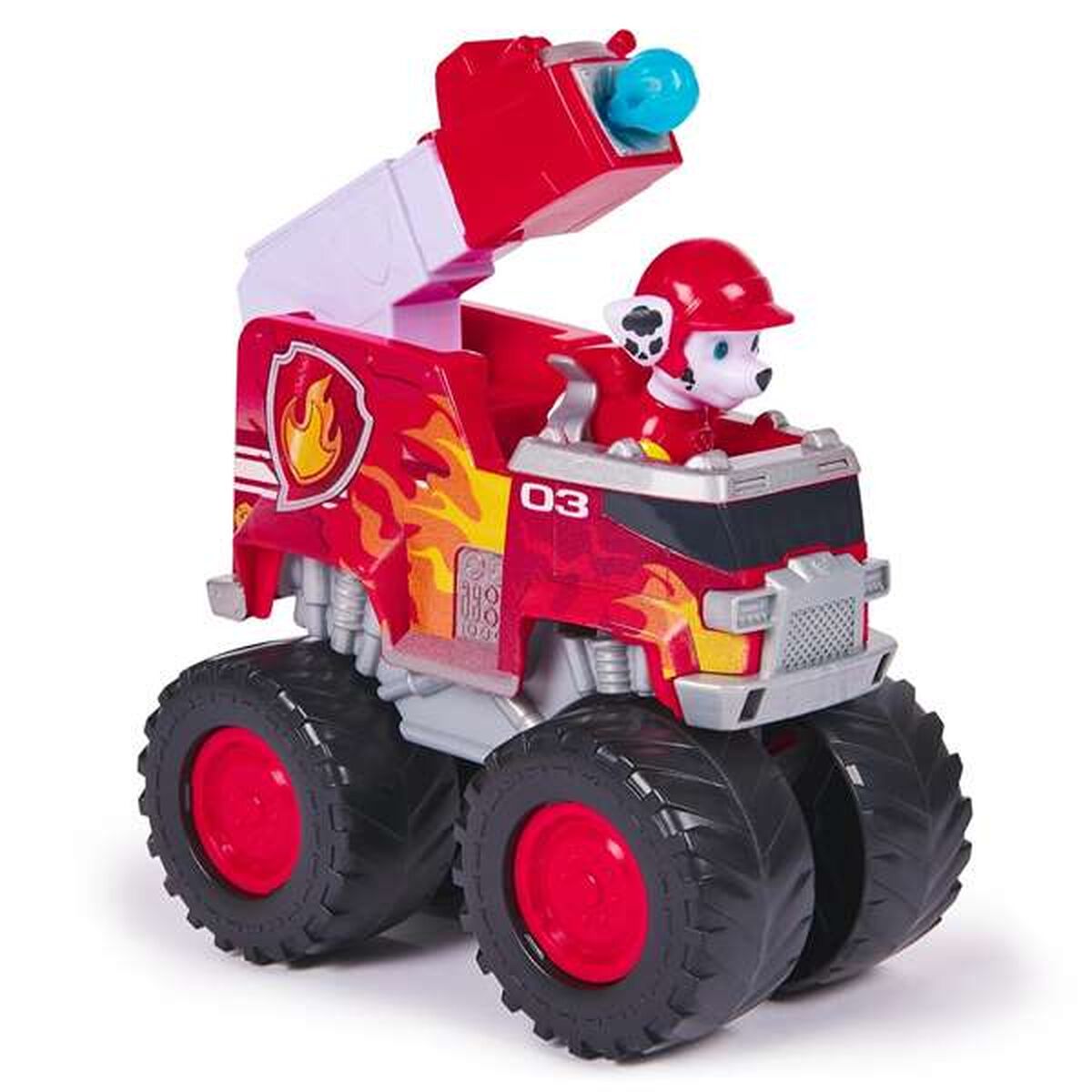 Camion de Pompieri PAW Patrol Marshall, Roți de Salvare (Rescue Wheels), Vehicul cu Echipament, 3+ Ani - Jucarii si jocuri, Activități creative