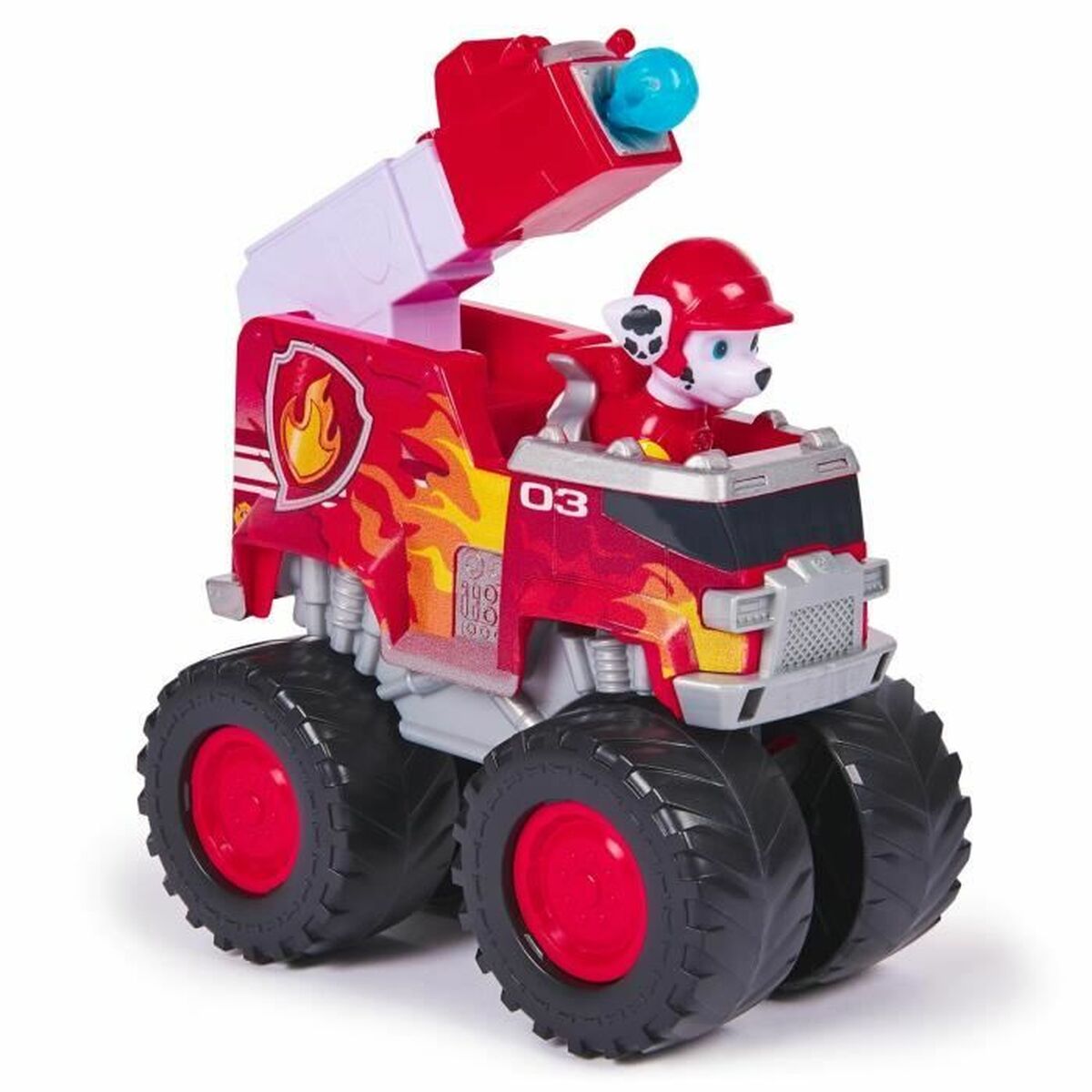 Camion de Pompieri PAW Patrol Marshall, Roți de Salvare (Rescue Wheels), Vehicul cu Echipament, 3+ Ani - Jucarii si jocuri, Activități creative