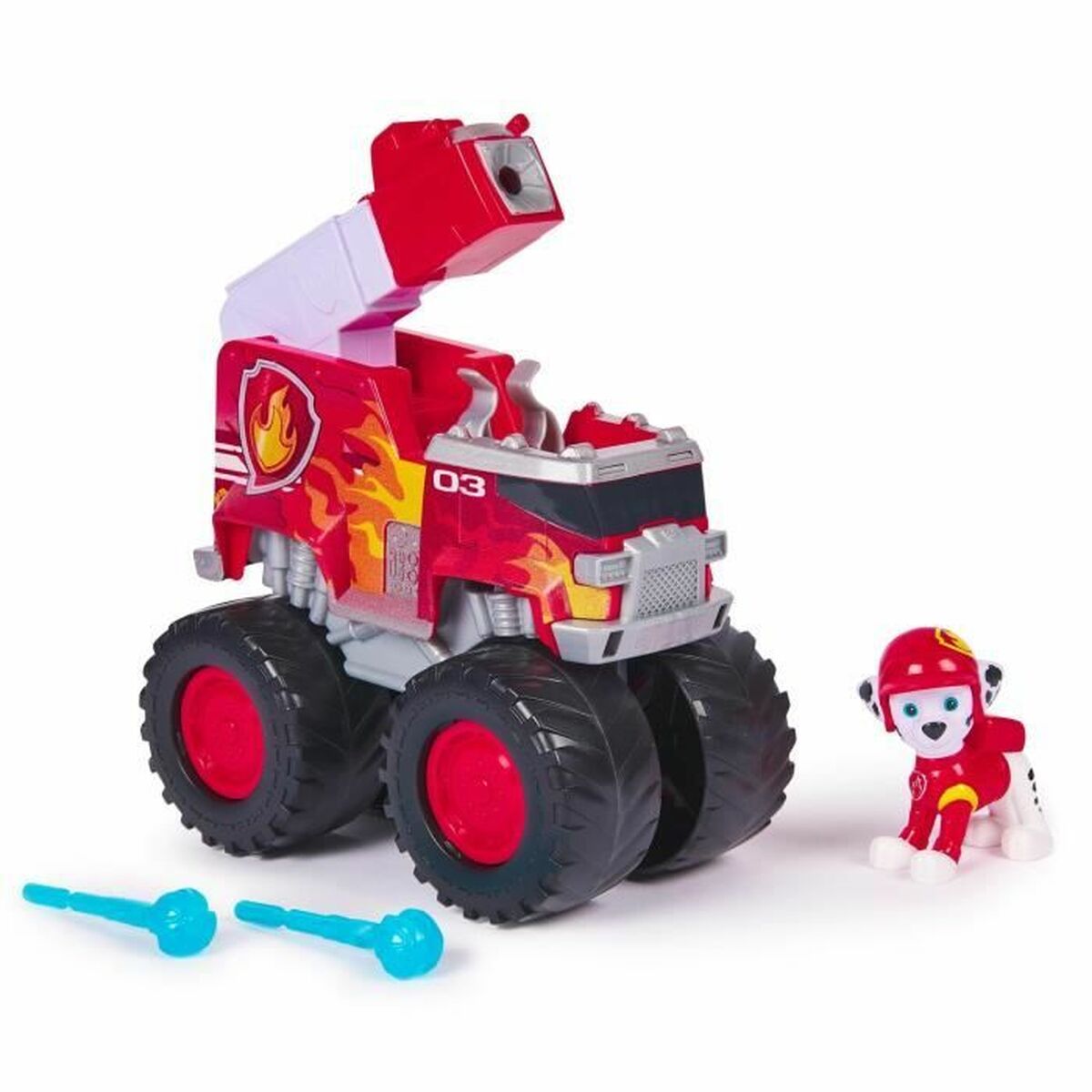 Camion de Pompieri PAW Patrol Marshall, Roți de Salvare (Rescue Wheels), Vehicul cu Echipament, 3+ Ani - Jucarii si jocuri, Activități creative