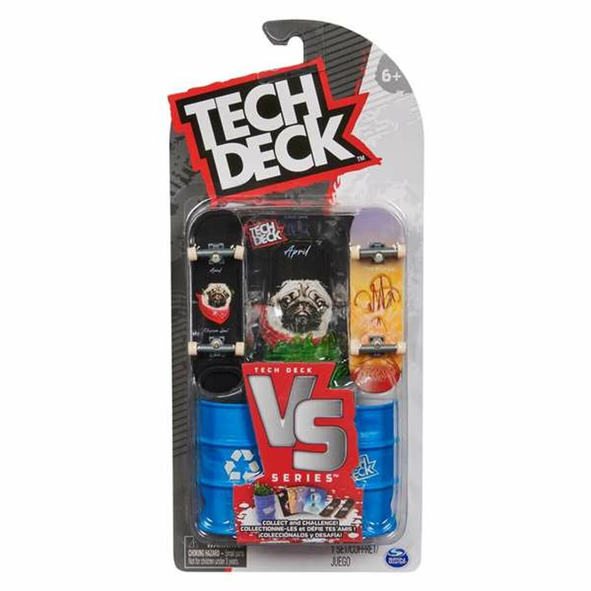 Set de skateboard pentru degete Tech Deck 2 Piese - Jucarii si jocuri, Vehicule
