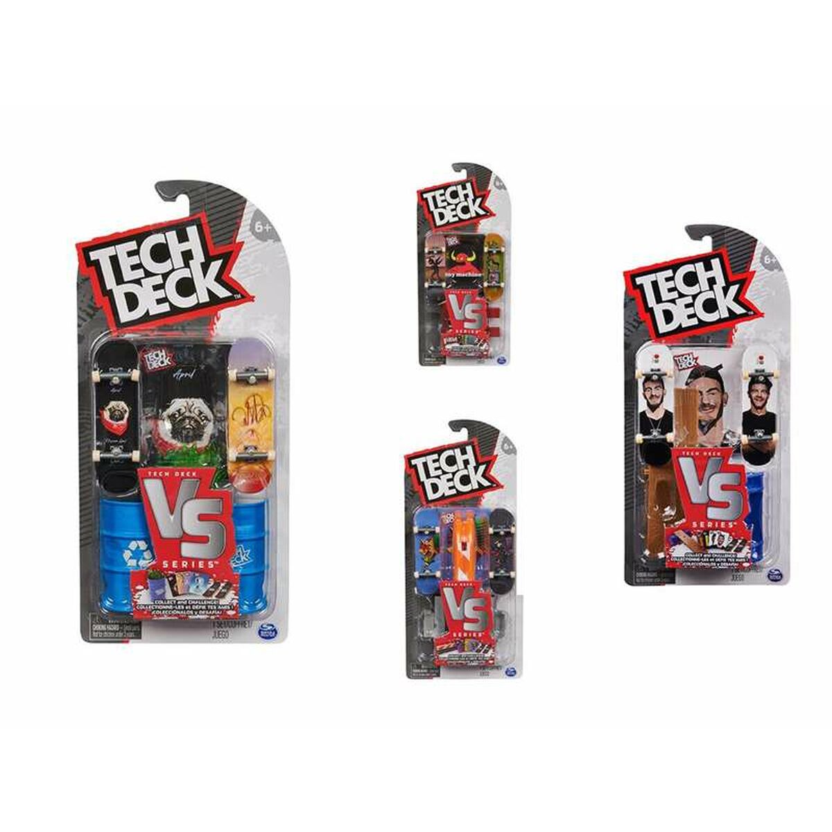 Set de skateboard pentru degete Tech Deck 2 Piese - Jucarii si jocuri, Vehicule