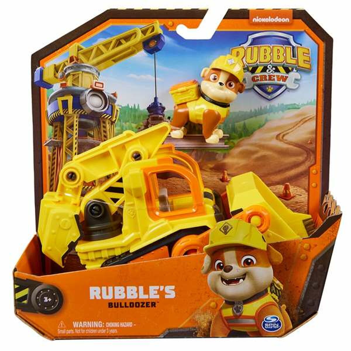 Figurine de Acțiune The Paw Patrol Rubble Crew - Jucarii si jocuri, Păpuși și figurine