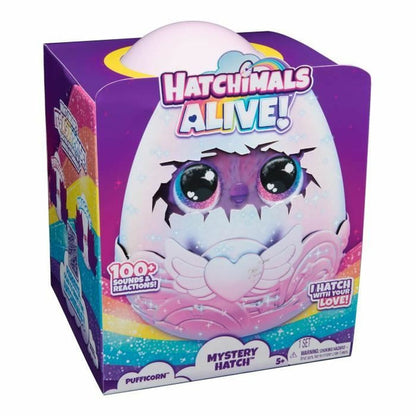 Păpușă Bebe Spin Master Pufficorn Hatchimals Alive Secret Hatch - Jucarii si jocuri, Păpuși și accesorii