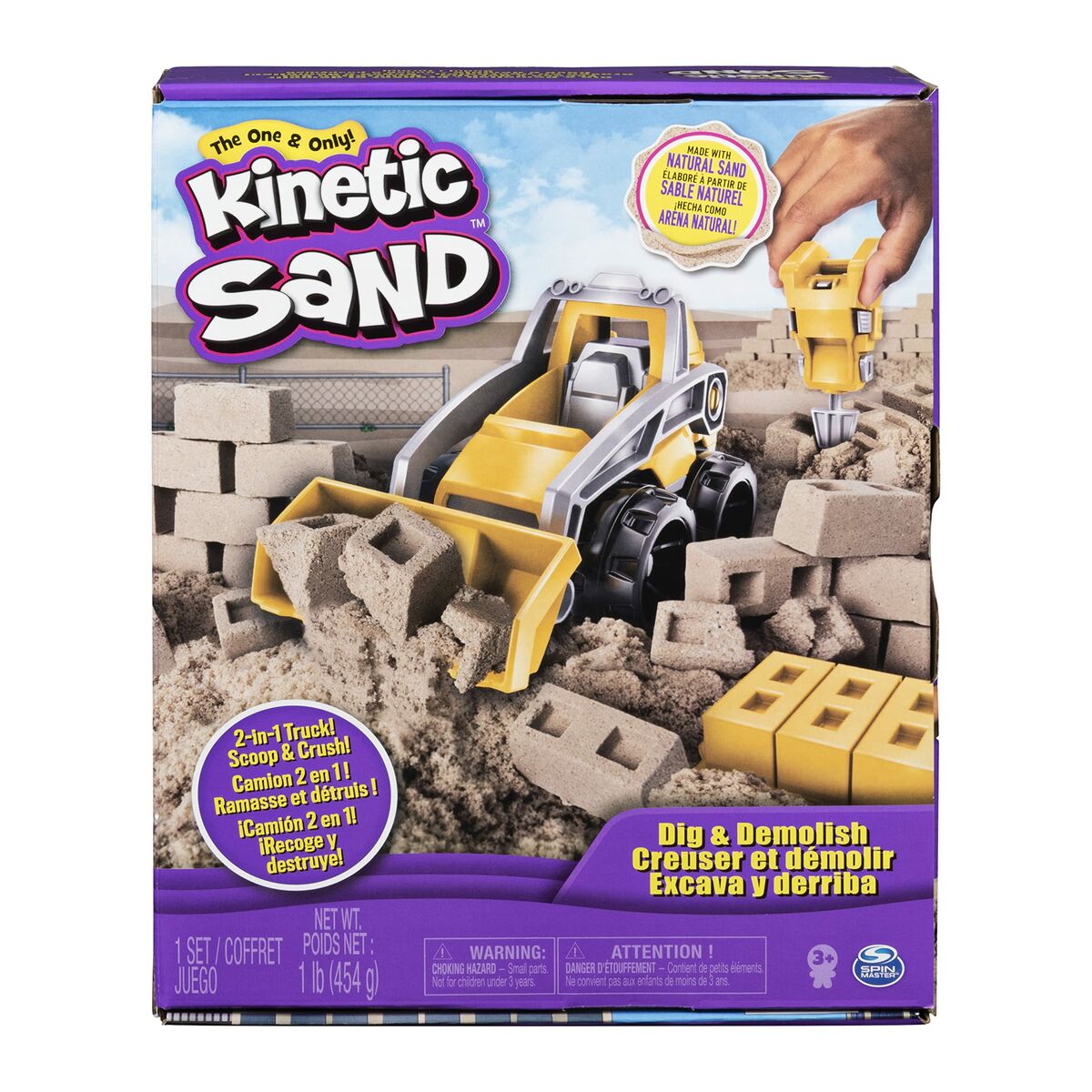 Joc de Plastilină Kinetic Sand Fast & Furious - Jucarii si jocuri, Activități creative