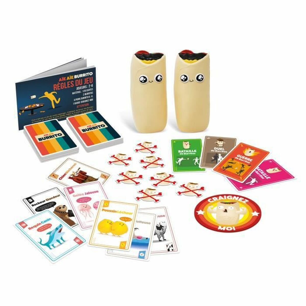 Joc de Masă Asmodee Aïe Aïe Burrito (FR) - Jucarii si jocuri, Jocuri și accesorii