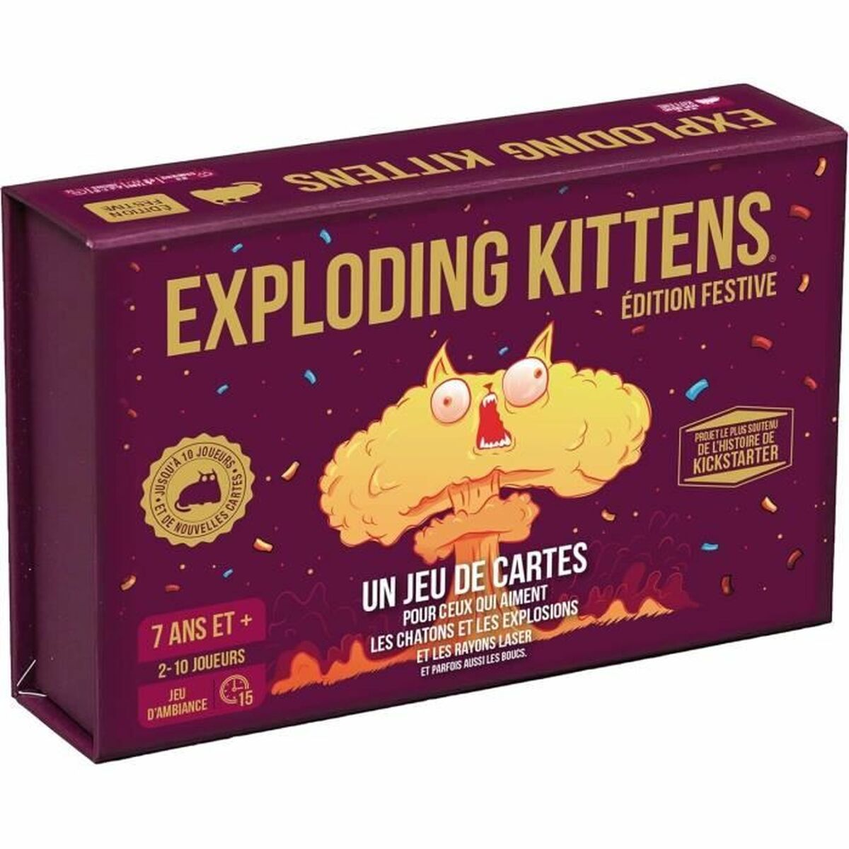 Joc de Masă Asmodee Exploding Kittens: Festive Edition - Jucarii si jocuri, Jocuri și accesorii