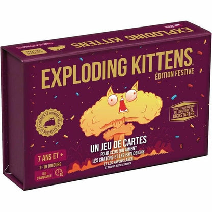Joc de Masă Asmodee Exploding Kittens: Festive Edition - Jucarii si jocuri, Jocuri și accesorii