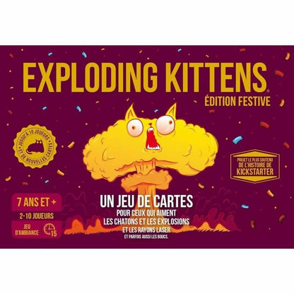 Joc de Masă Asmodee Exploding Kittens: Festive Edition - Jucarii si jocuri, Jocuri și accesorii