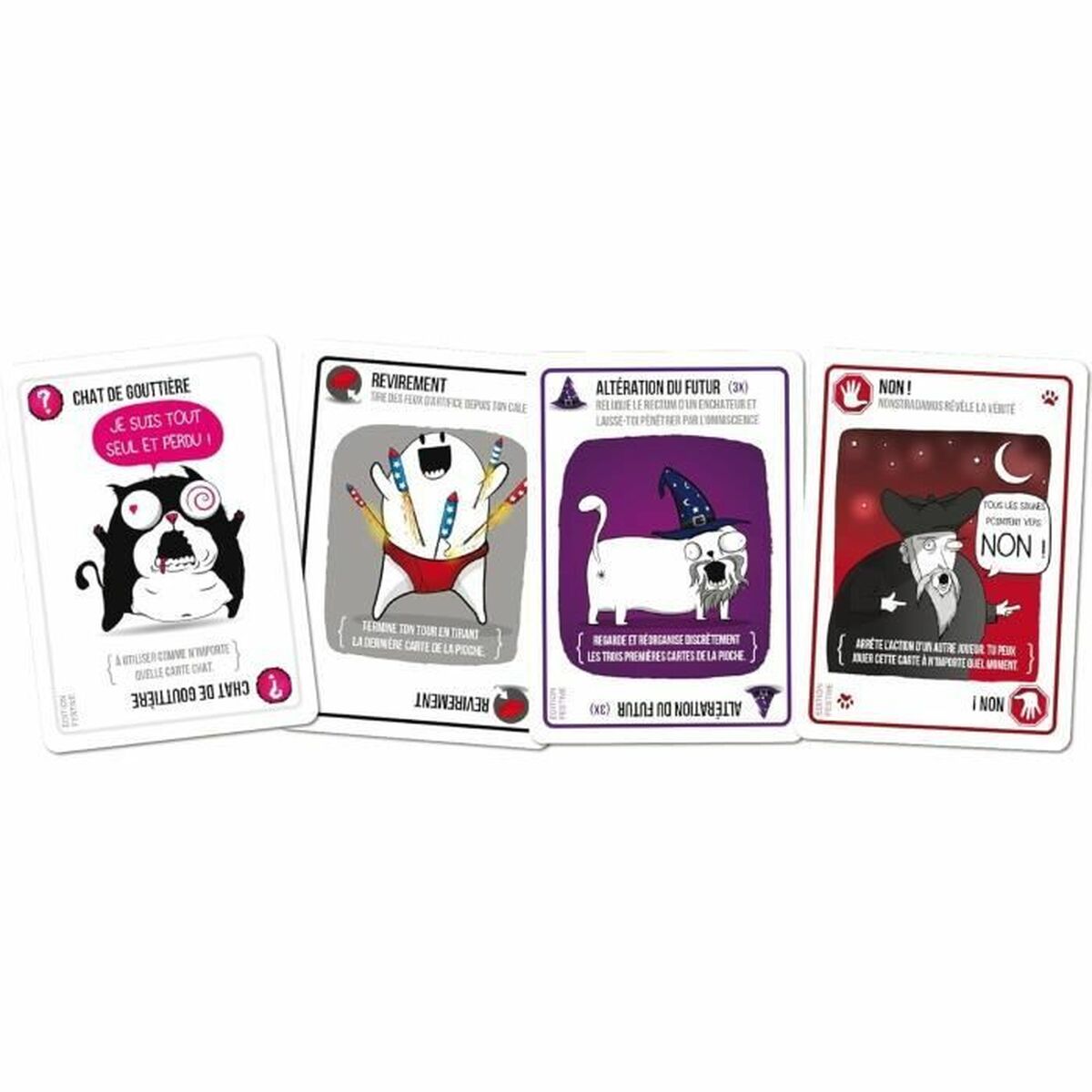 Joc de Masă Asmodee Exploding Kittens: Festive Edition - Jucarii si jocuri, Jocuri și accesorii