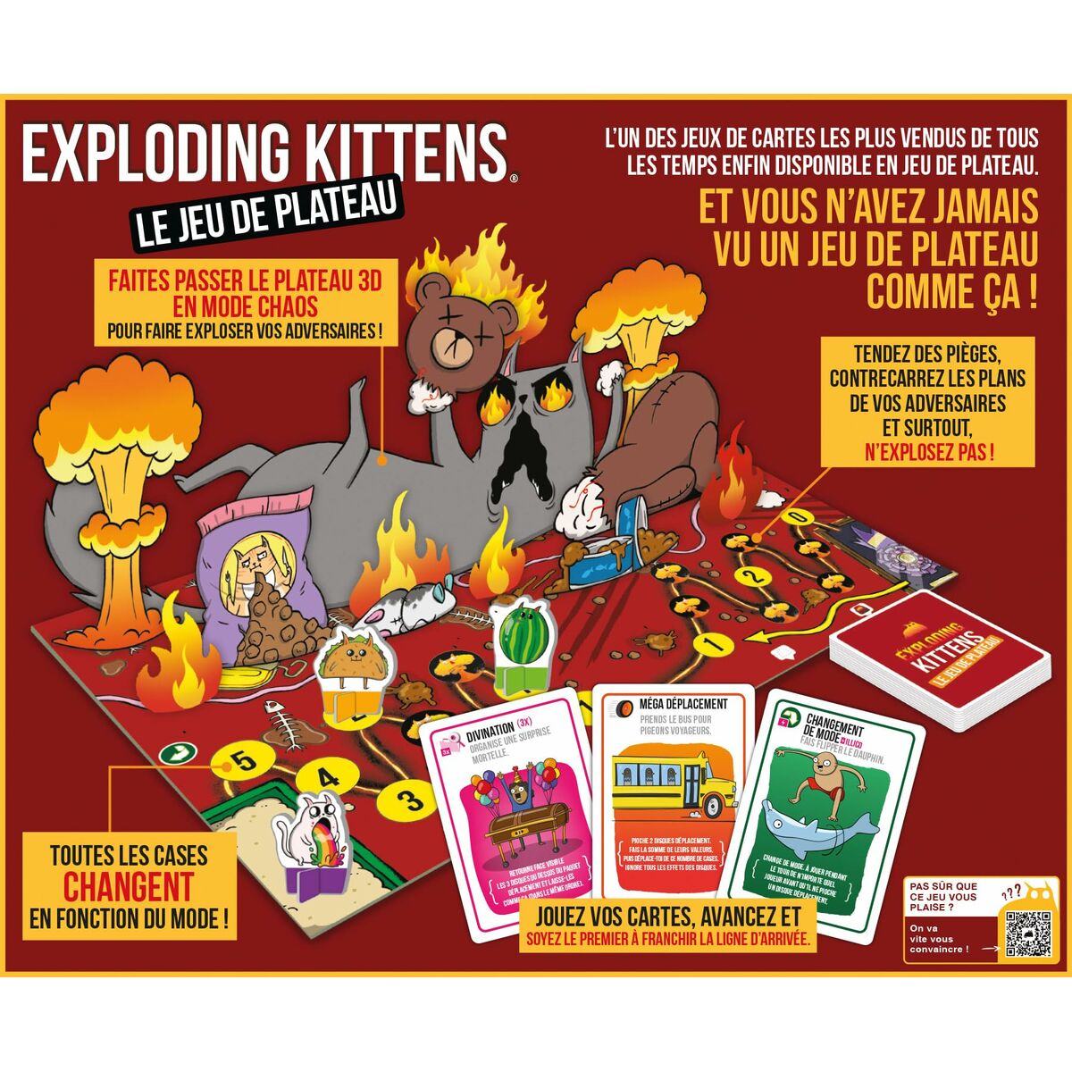 Joc de Masă Asmodee Exploding Kittens - Jucarii si jocuri, Jocuri și accesorii