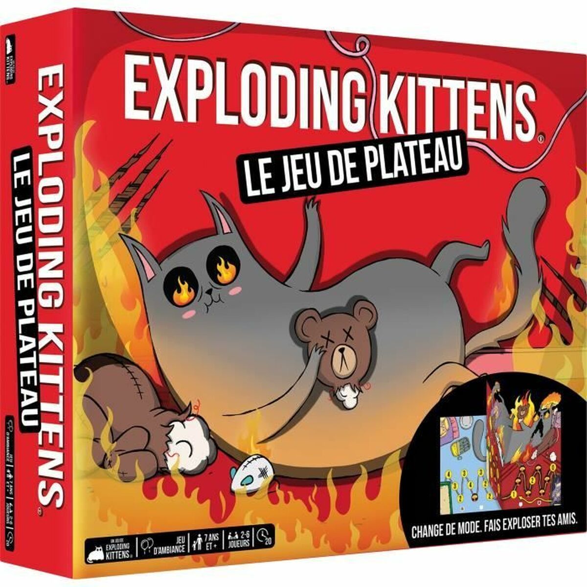 Joc de Masă Asmodee Exploding Kittens - Jucarii si jocuri, Jocuri și accesorii