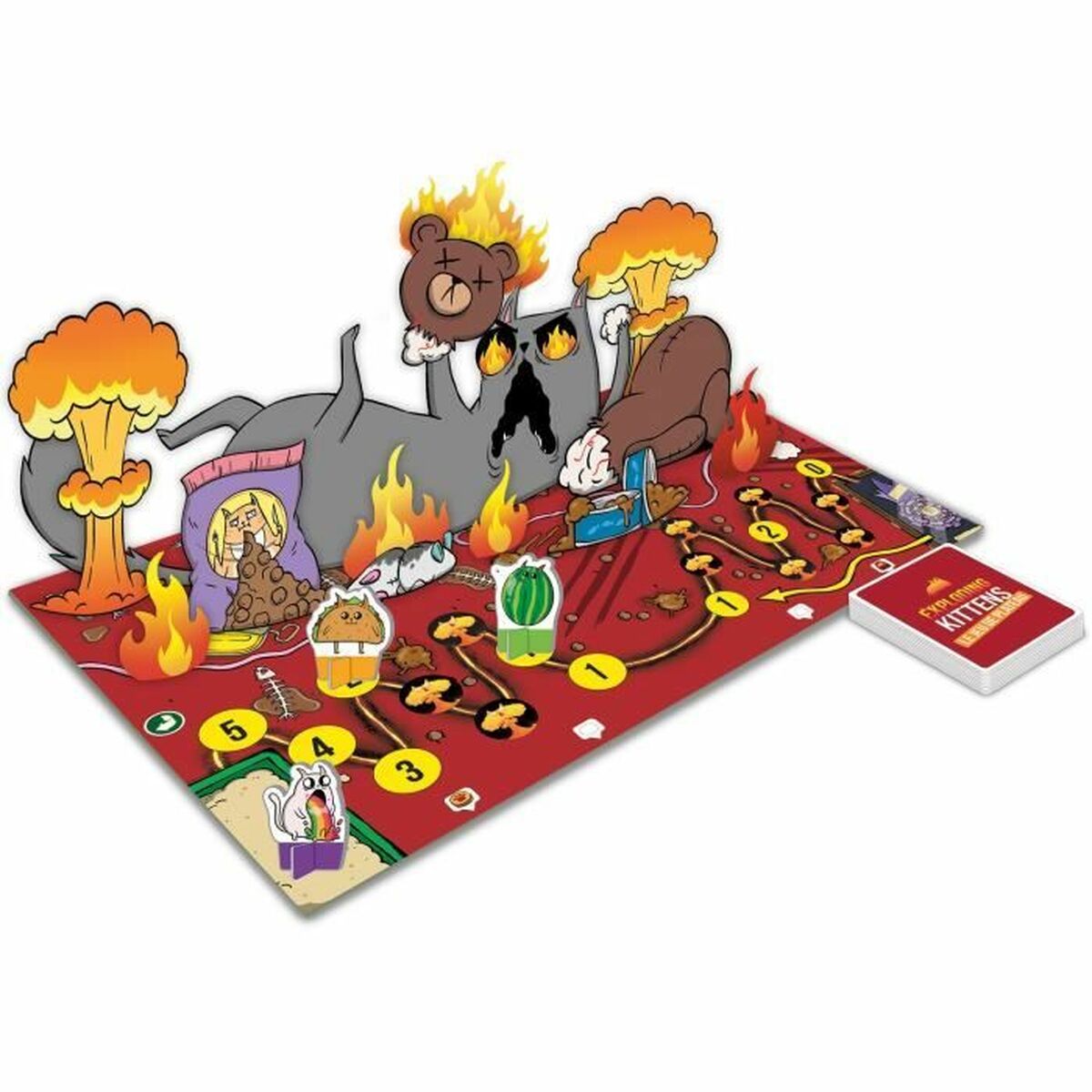 Joc de Masă Asmodee Exploding Kittens - Jucarii si jocuri, Jocuri și accesorii