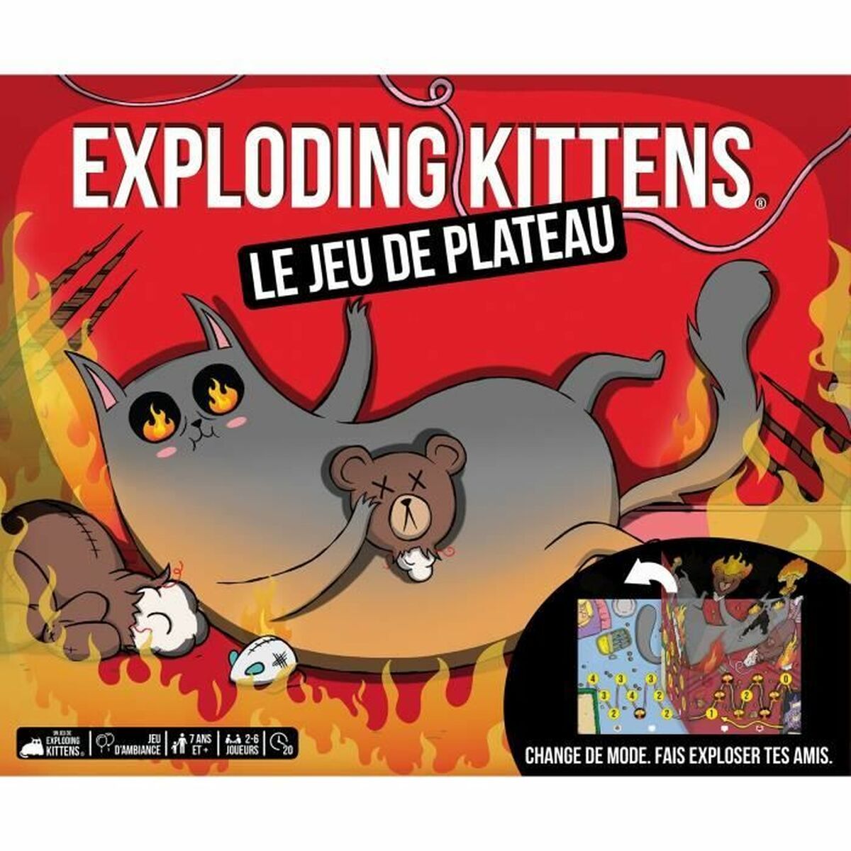 Joc de Masă Asmodee Exploding Kittens - Jucarii si jocuri, Jocuri și accesorii