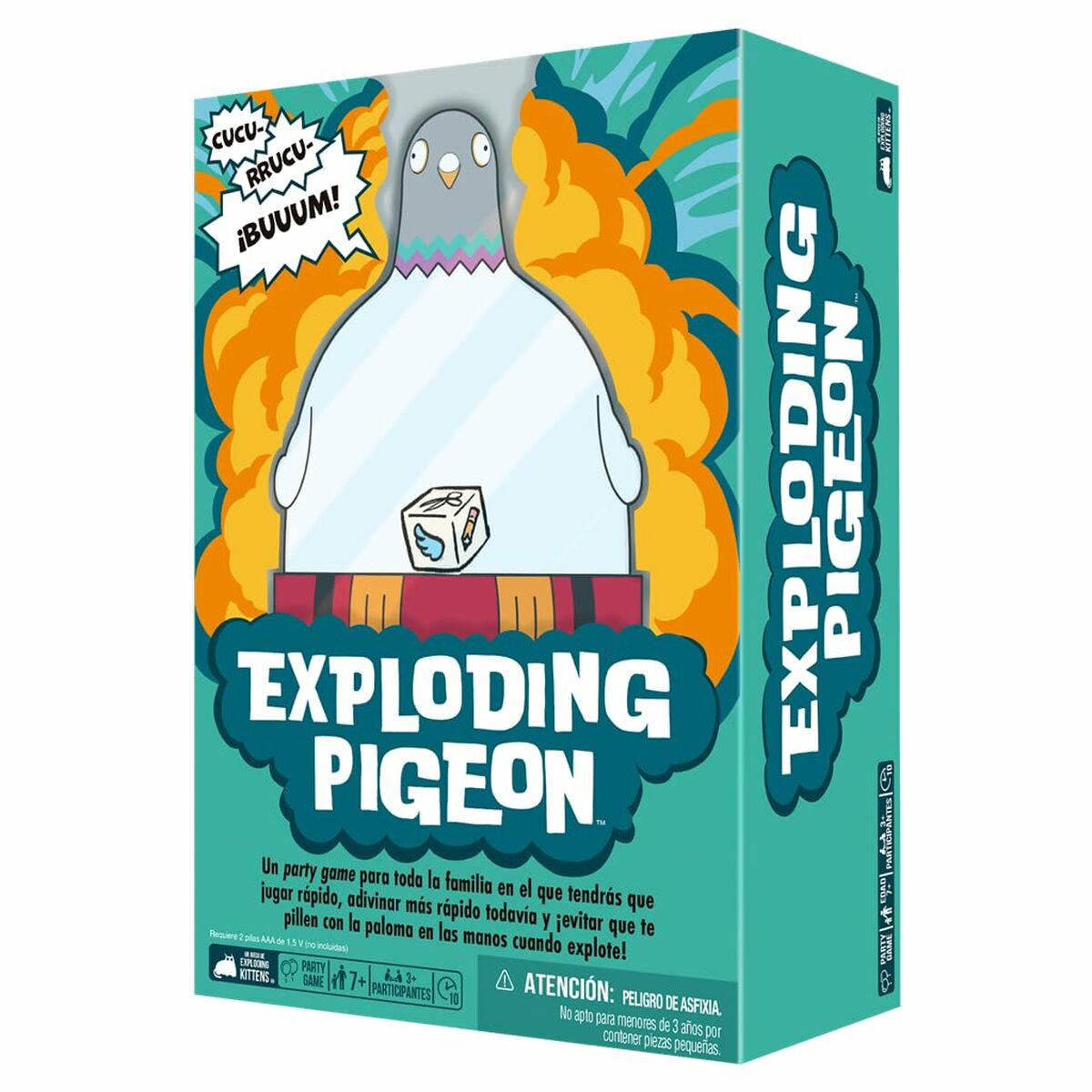 Joc de Masă Asmodee Exploding Pigeon - Jucarii si jocuri, Jocuri și accesorii
