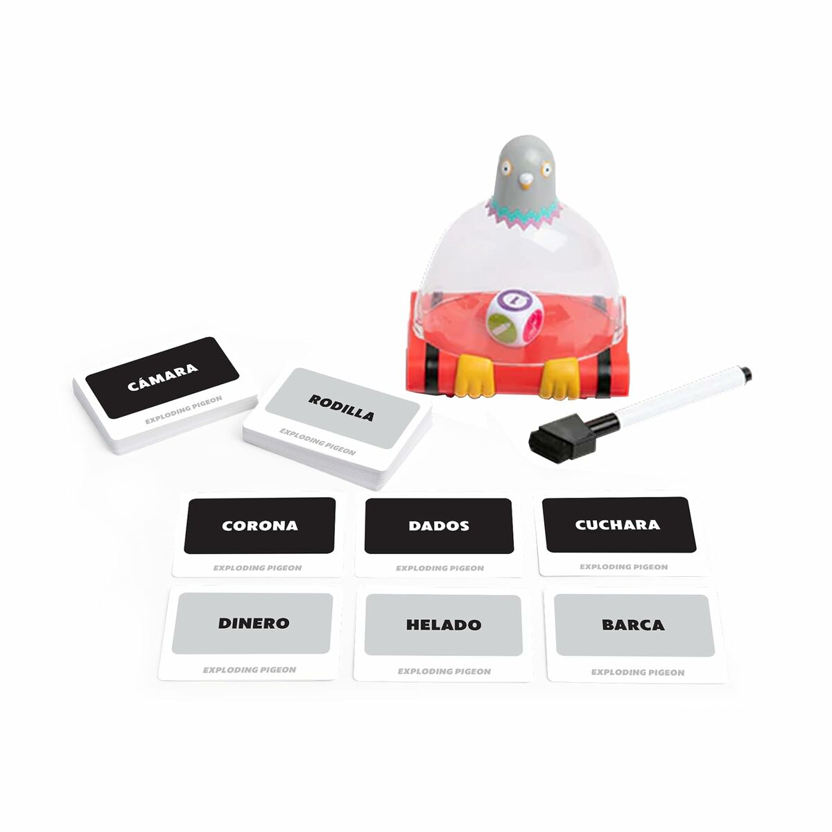 Joc de Masă Asmodee Exploding Pigeon - Jucarii si jocuri, Jocuri și accesorii