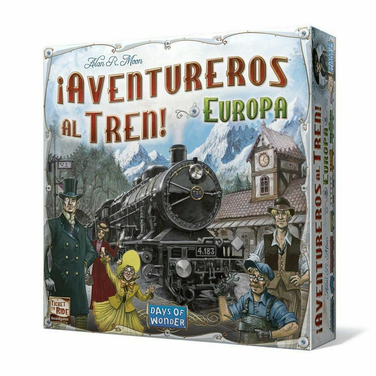 Joc de Masă ¡Aventureros al Tren! Europa Asmodee (ES) - Jucarii si jocuri, Jocuri și accesorii
