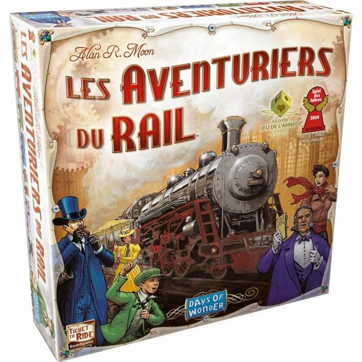 Joc de Masă Asmodee The Adventurers of Rail USA (FR) - Jucarii si jocuri, Jocuri și accesorii