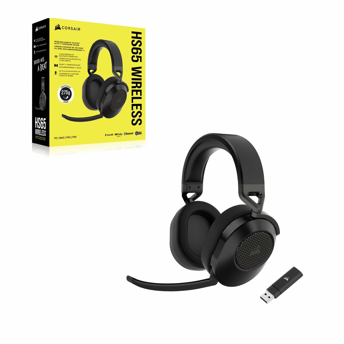 Căști cu Microfon Gaming Corsair HS65 - Electronică, Joc video