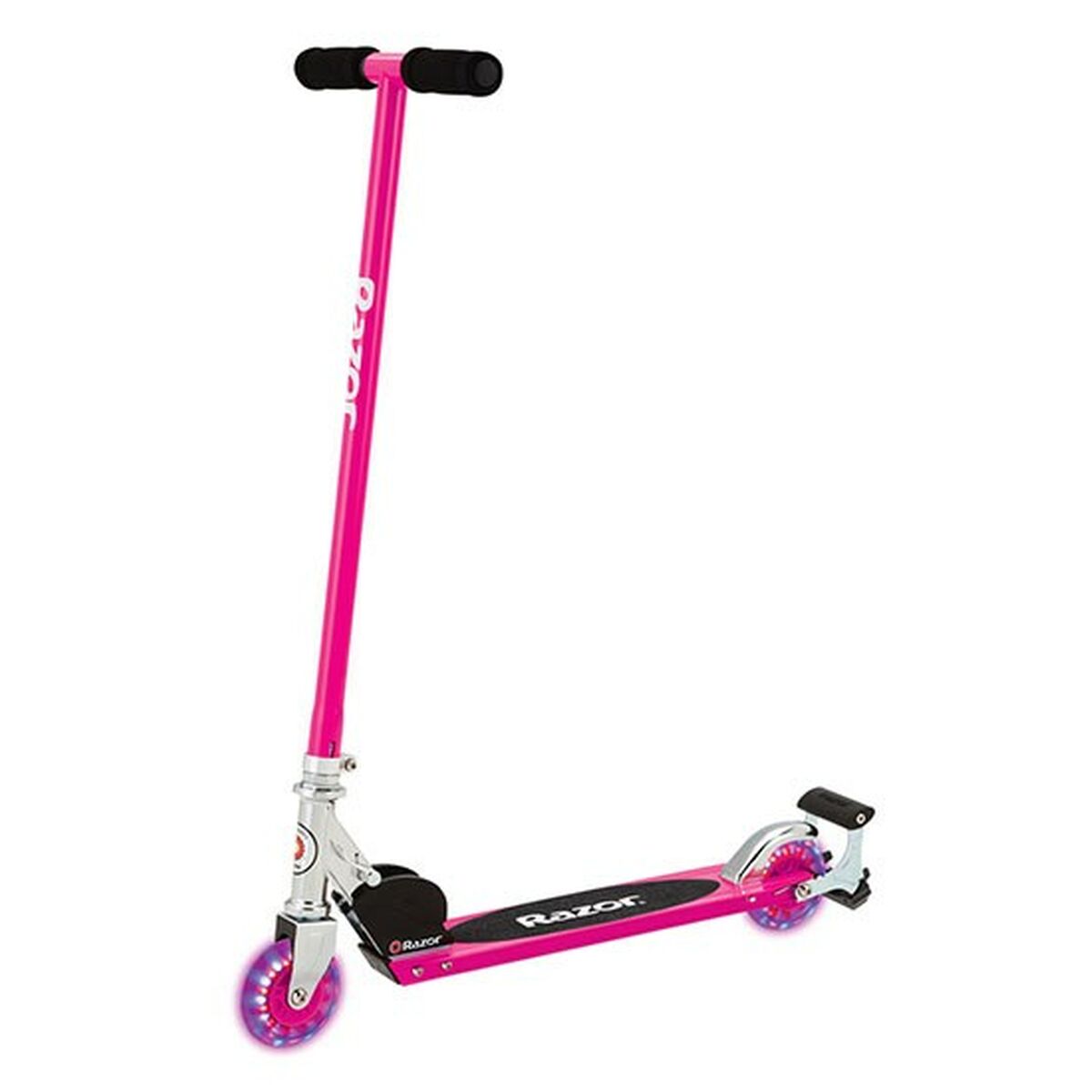 Trotinetă Scuter Razor S Spark Sport Negru Roșu Roz - Sport și în aer liber, Mobilitate urbană