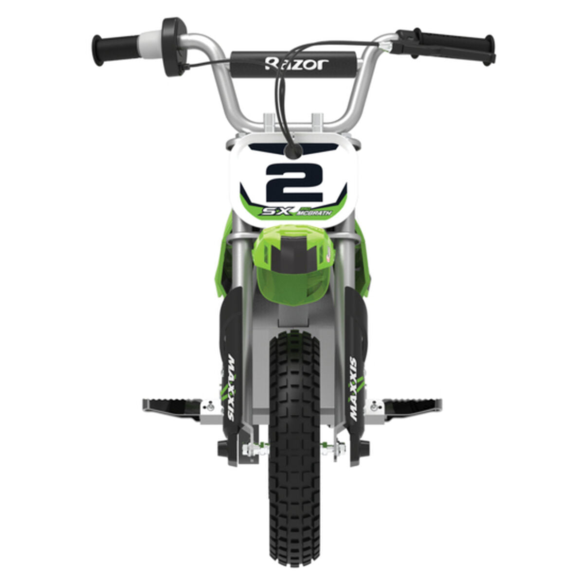 Scooter electric pentru copii Razor Dirt Rocket SX350 McGrath Alb Negru Verde Gri - Jucarii si jocuri, În aer liber și sport