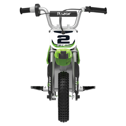 Scooter electric pentru copii Razor Dirt Rocket SX350 McGrath Alb Negru Verde Gri - Jucarii si jocuri, În aer liber și sport