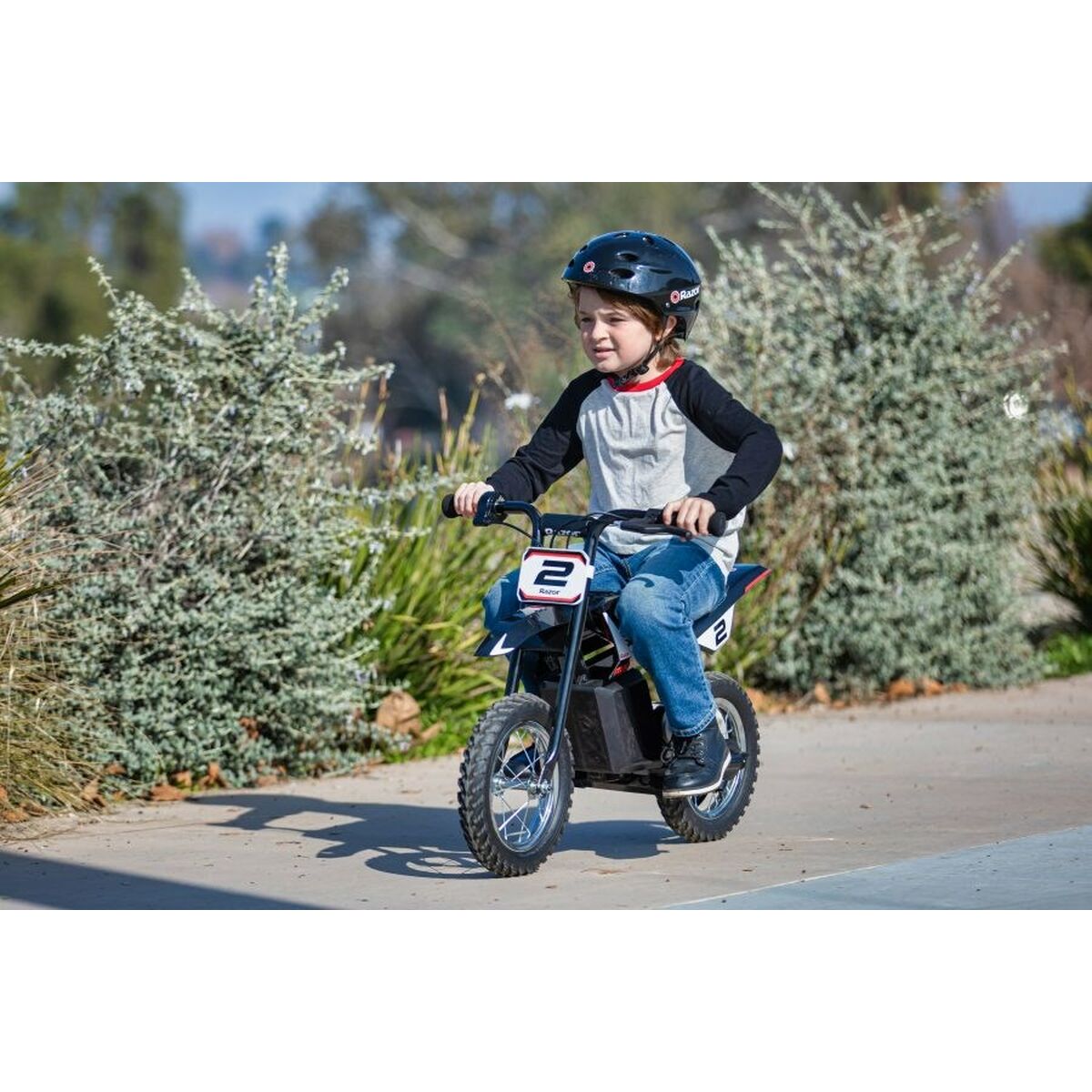 Scooter electric pentru copii Razor MX125 Alb Crom - Jucarii si jocuri, În aer liber și sport