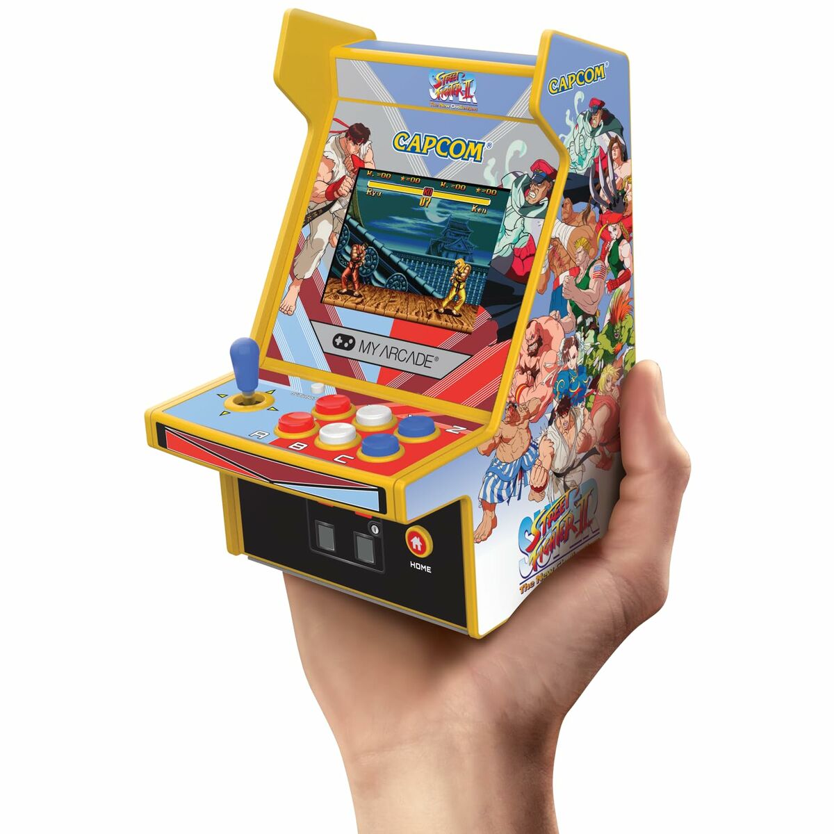 Consolă de Jocuri Portabilă My Arcade Micro Player PRO - Super Street Fighter II Retro Games - Jucarii si jocuri, Jucării electronice